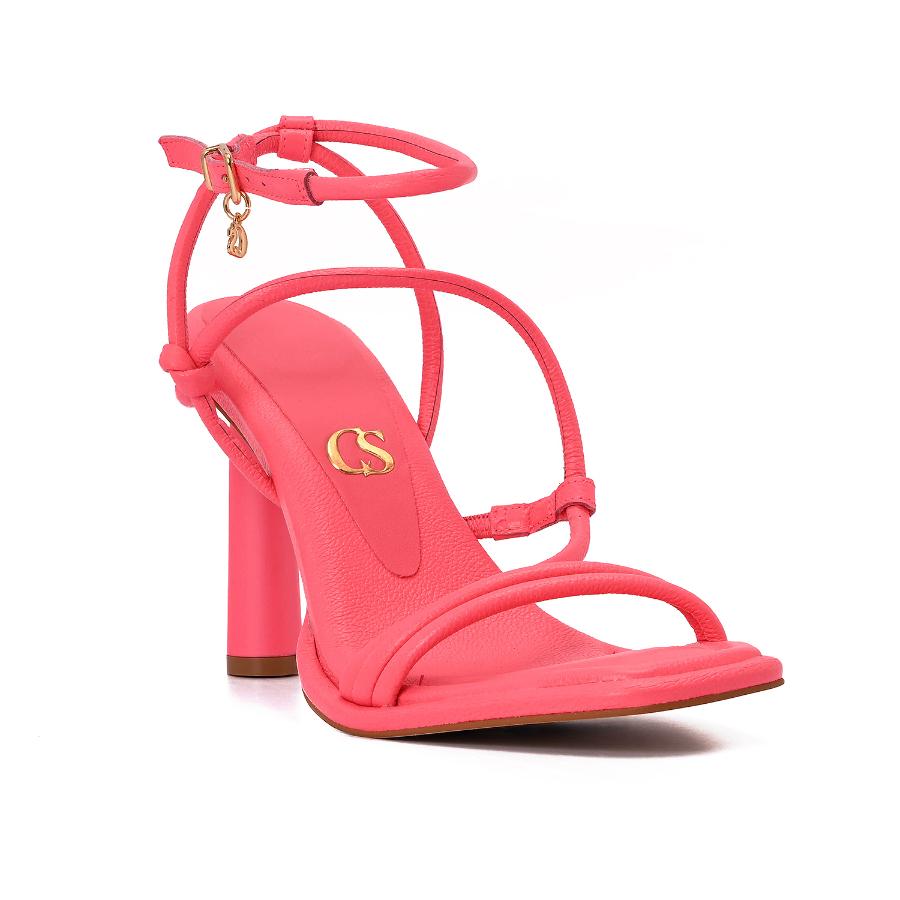 SANDALIA FUCSIA CARMEN STEFFENS ALTO VERANO 2023