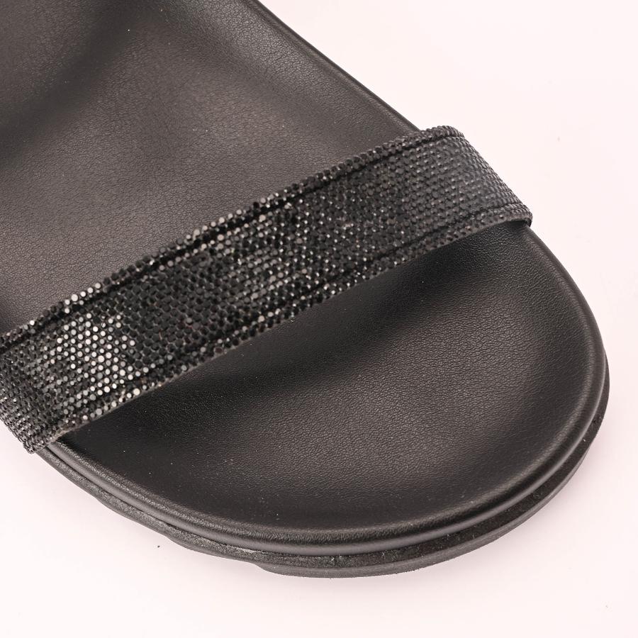 SANDALIA NEGRA CON BRILLO CS