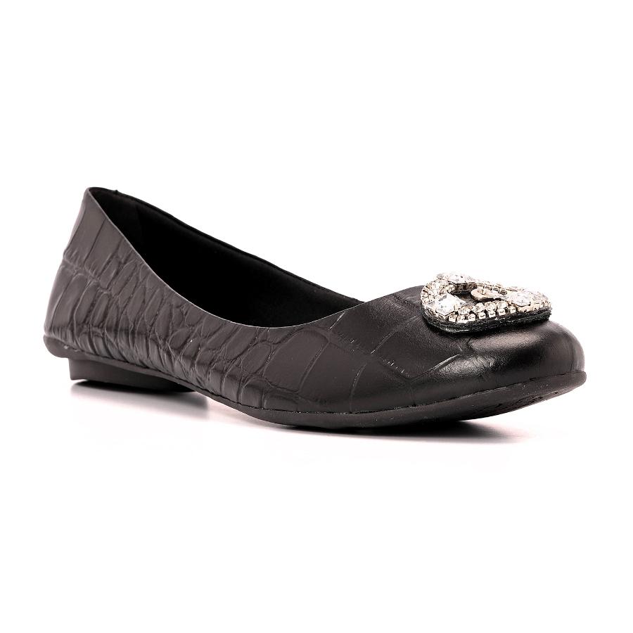 BALLERINA NEGRA CON CRISTALES