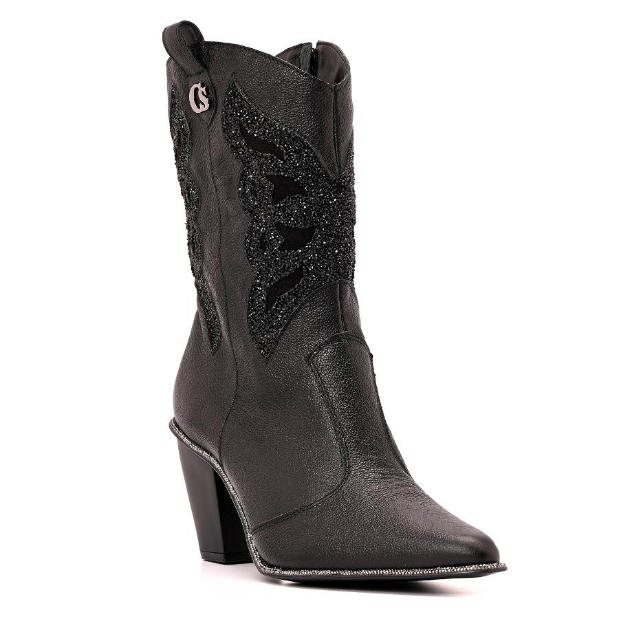 BOTA VAQUERA NEGRA CS