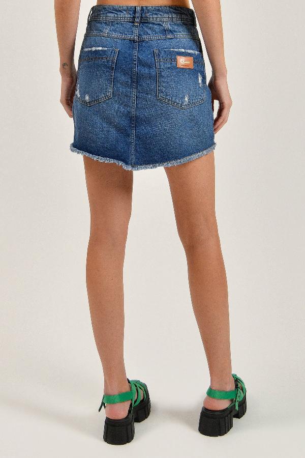 MINI FALDA MEZCLILLA