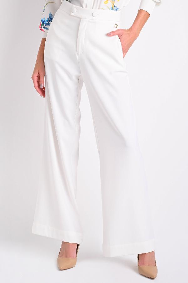 PANTALON BLANCO WIDE LEG
