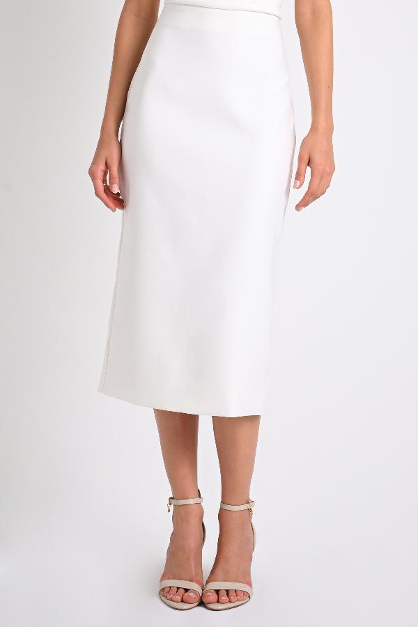 FALDA CLASICA BLANCA CS