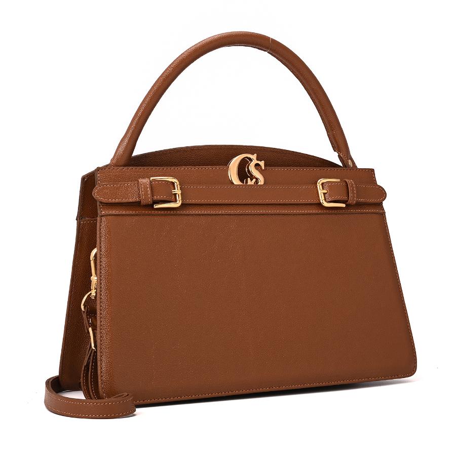 CARTERA CON HEBILLA CS  CAFÉ