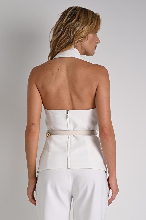 CHALECO CON CINTURON