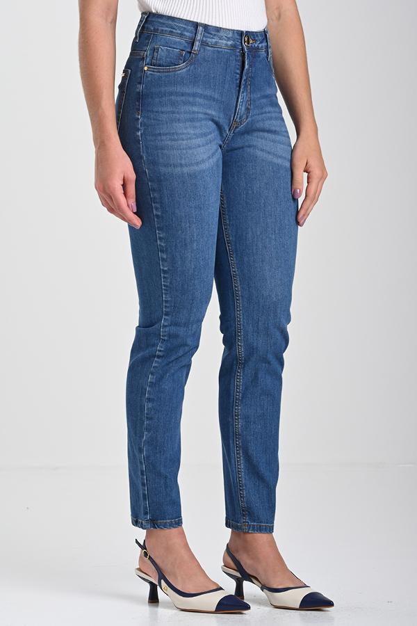 CALÇAS JEANS SLIM ELEGANCE