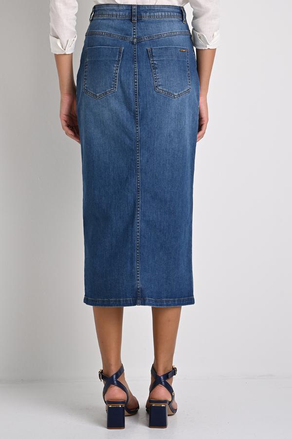 SAIA JEANS MIDI ELEGANCE
