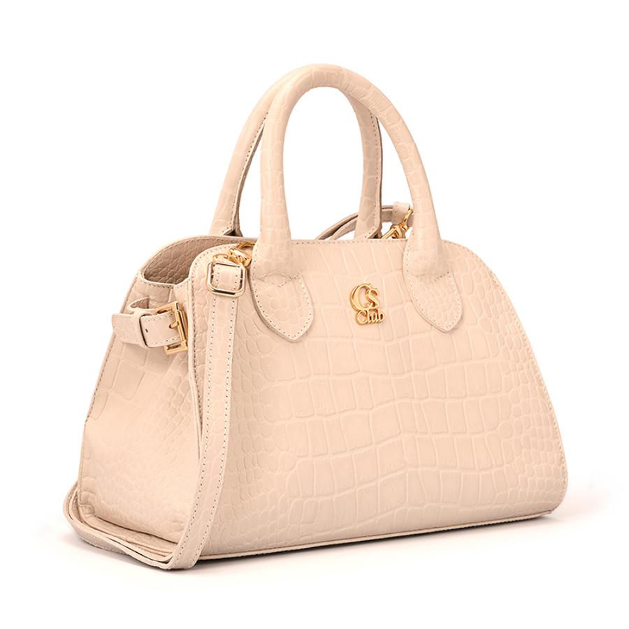 CARTERA BEIGE TEXTURIZADA CS CLUB