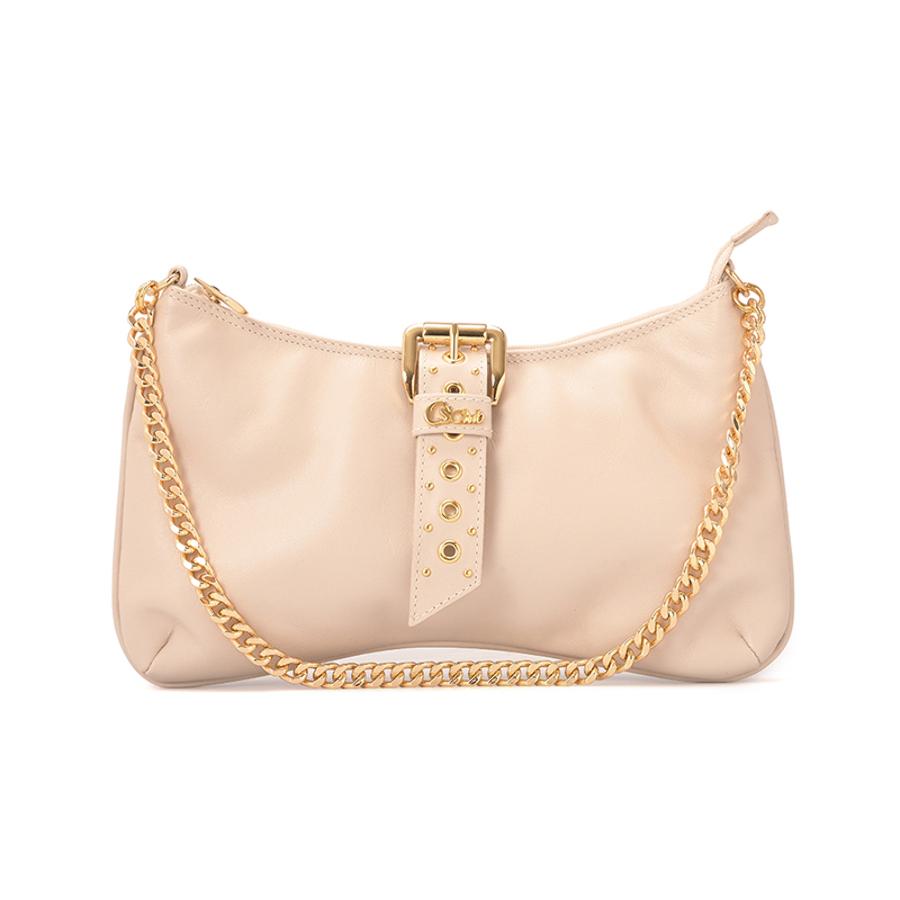 CARTERA OFF WHITE CON CADENA