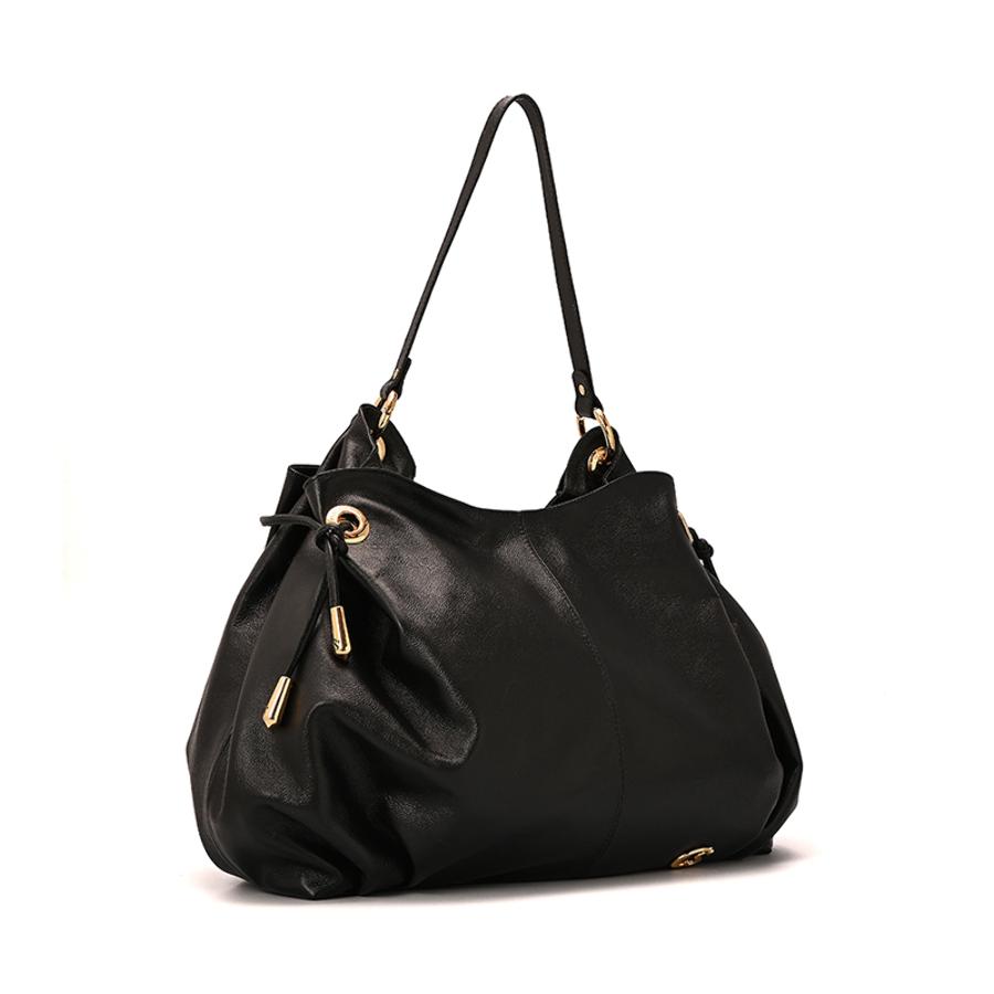 CARTERA NEGRA DE HOMBRO CS