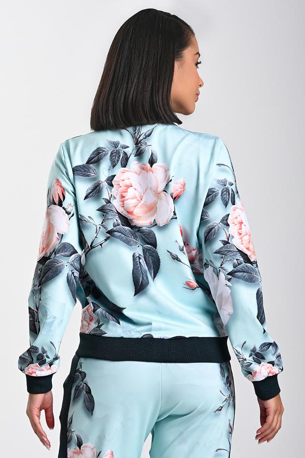 CHAQUETA ESTAMPADA TIPO BOMBER