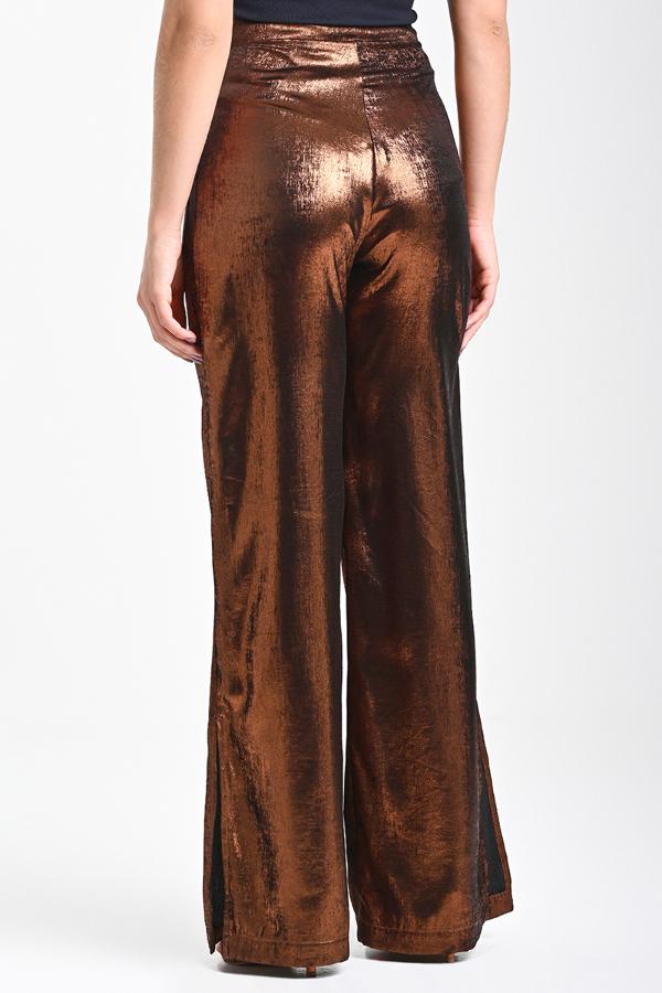 PANTALON COBRE SATIMADO