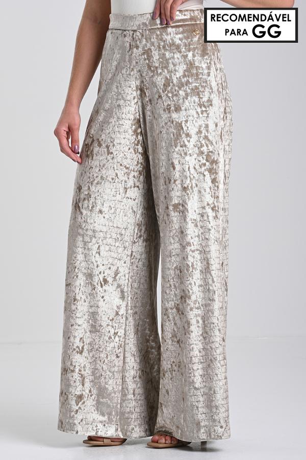 PANTALON BEIGE TERCIOPELO