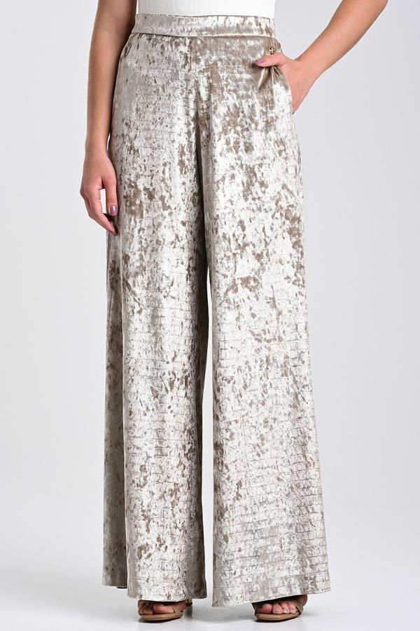 PANTALON BEIGE TERCIOPELO