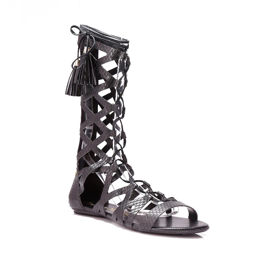 SANDALIA GLADEADOR CON CORDÓN