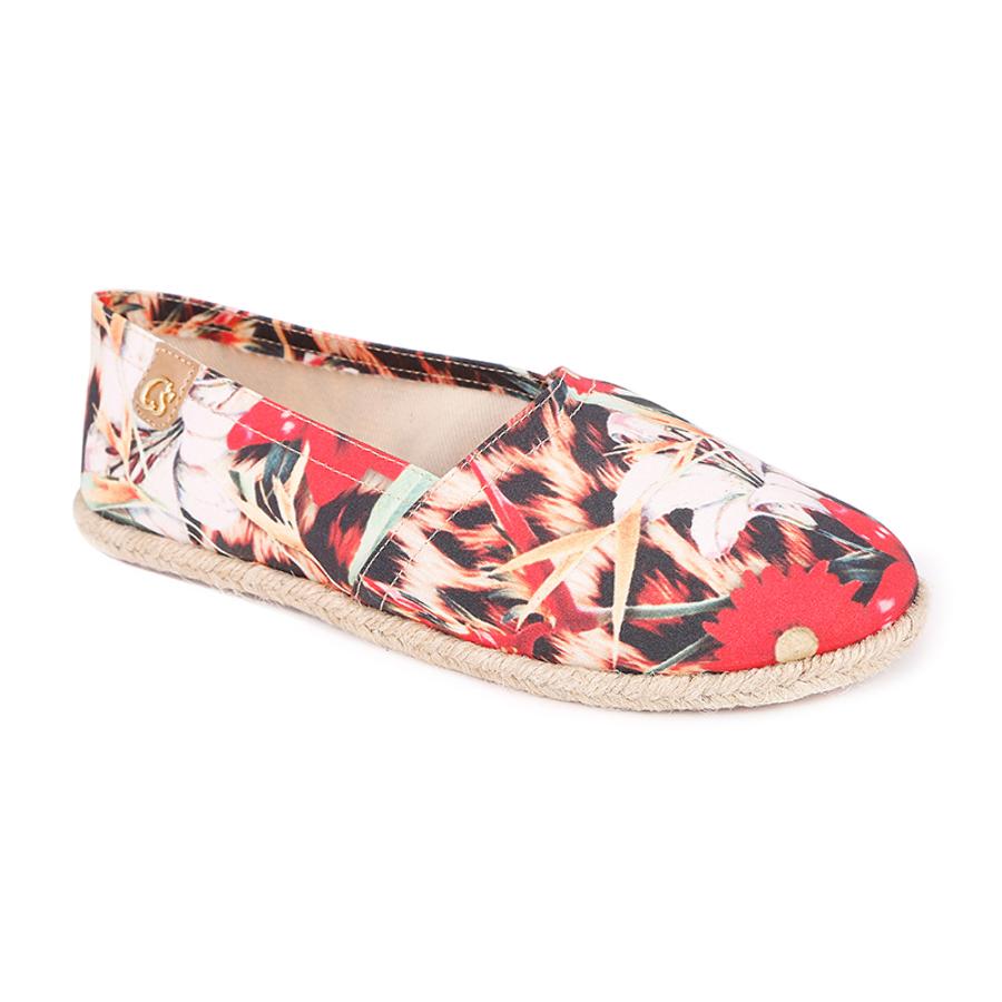 ALPARGATA CON ESTAMPADO DE FLORES
