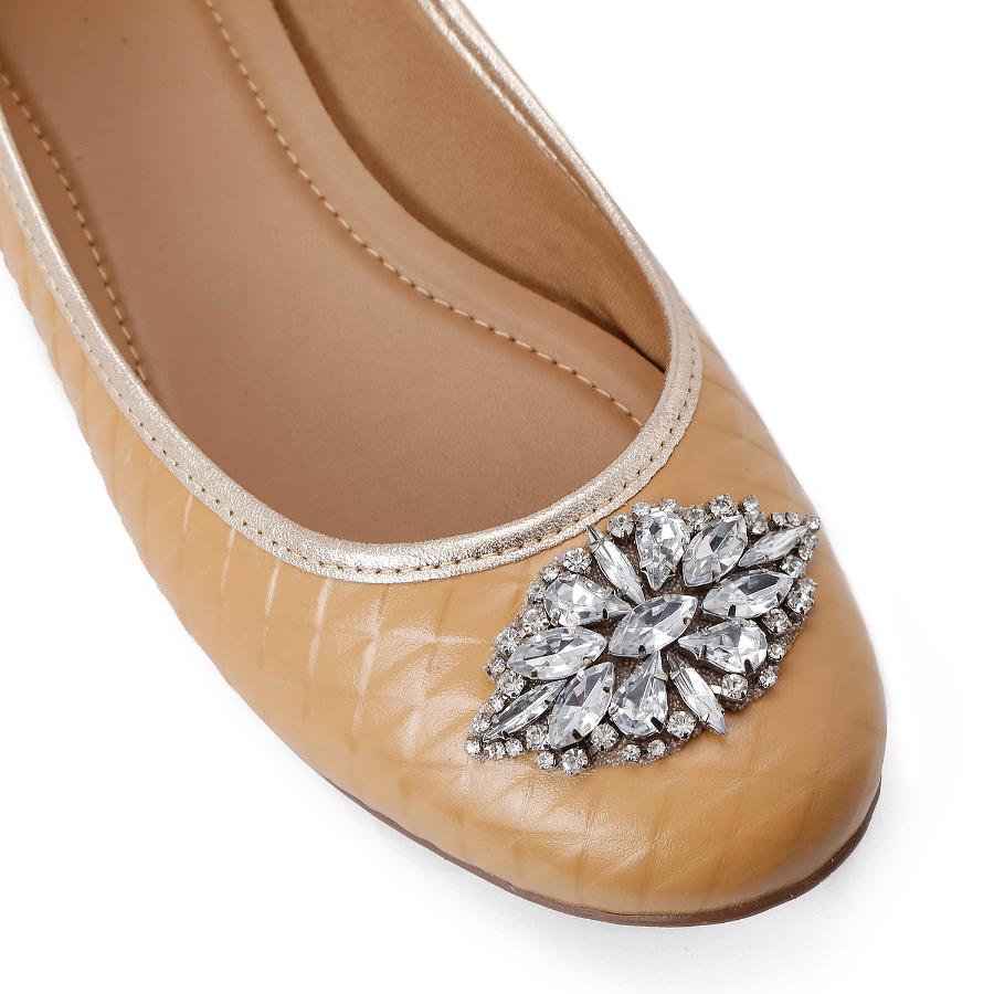 BALLERINA NUDE CON CRISTALES