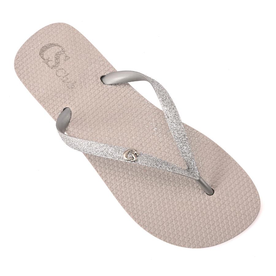 CHALA PLATEADA CON BRILLO