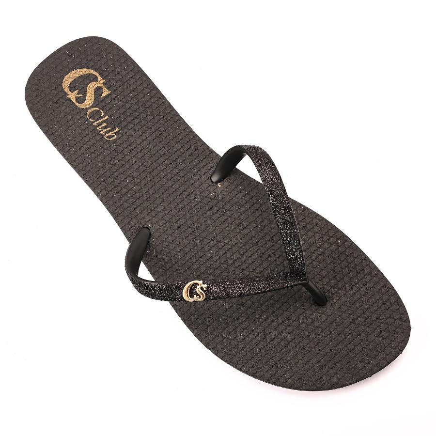 CHALA NEGRA CON BRILLO