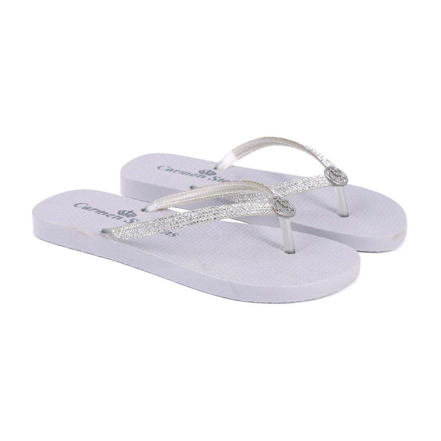 SANDALIA DE PLAYA PLATEADA