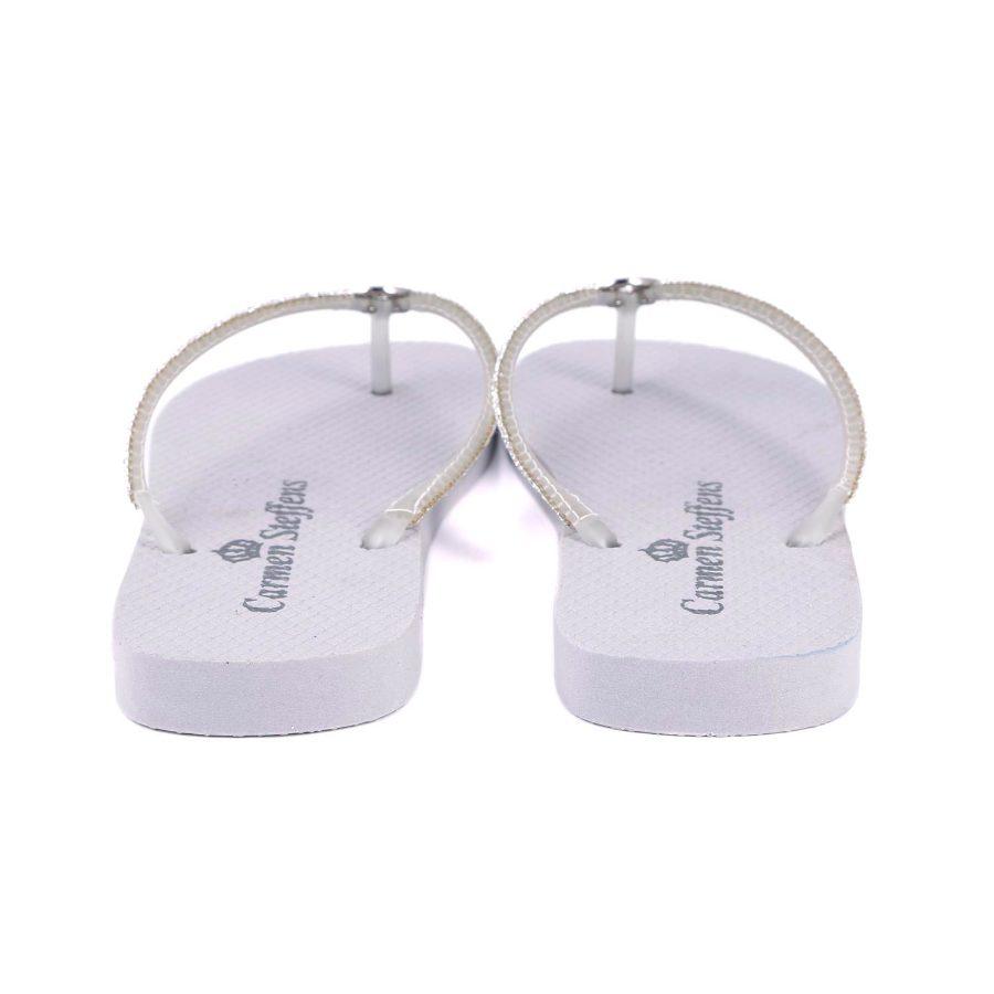 SANDALIA DE PLAYA PLATEADA