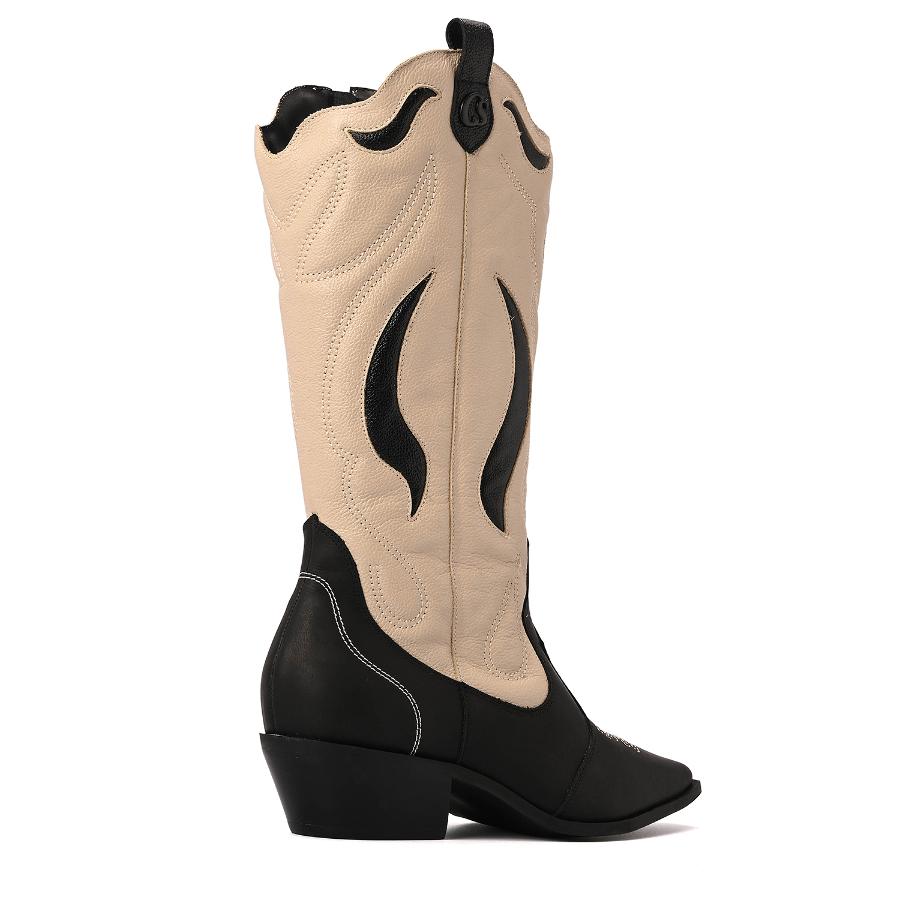 BOTA VAQUERA BICOLOR