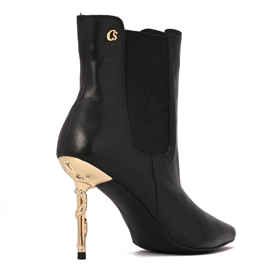 BOTA TACO DORADO Y ACCESORIO