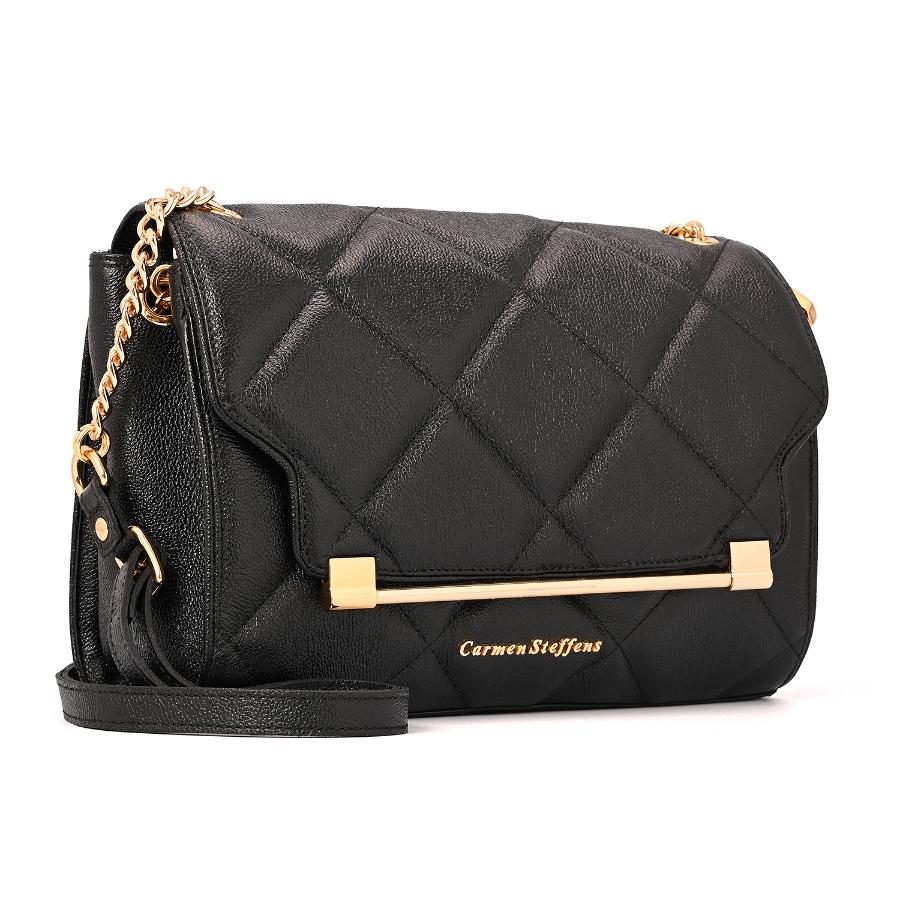 CARTERA CON TEXTURA Y CADENAS