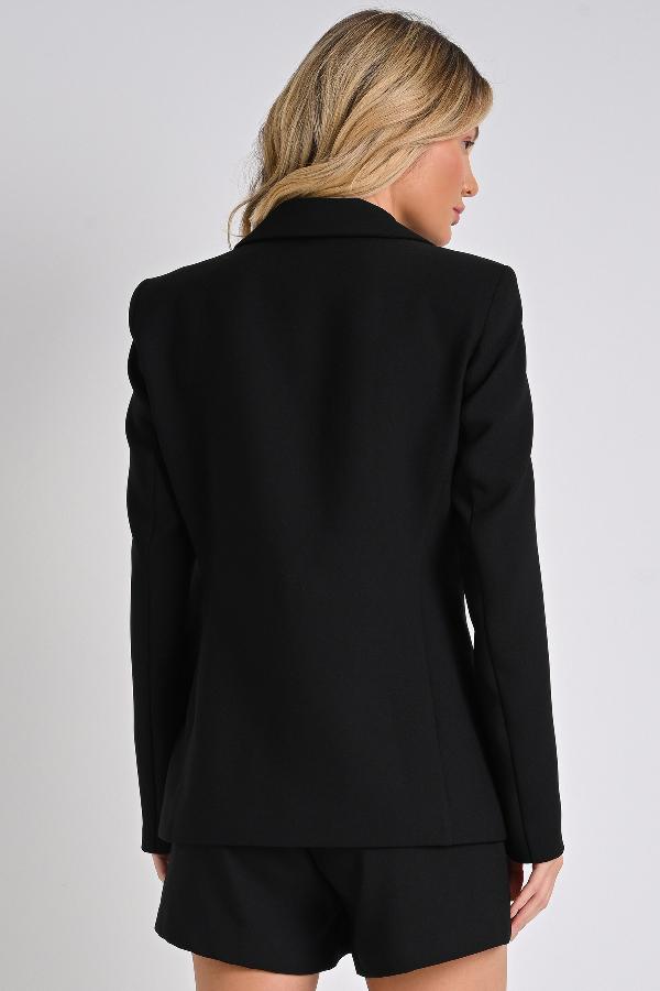BLAZER NEGRO CON CIERRE
