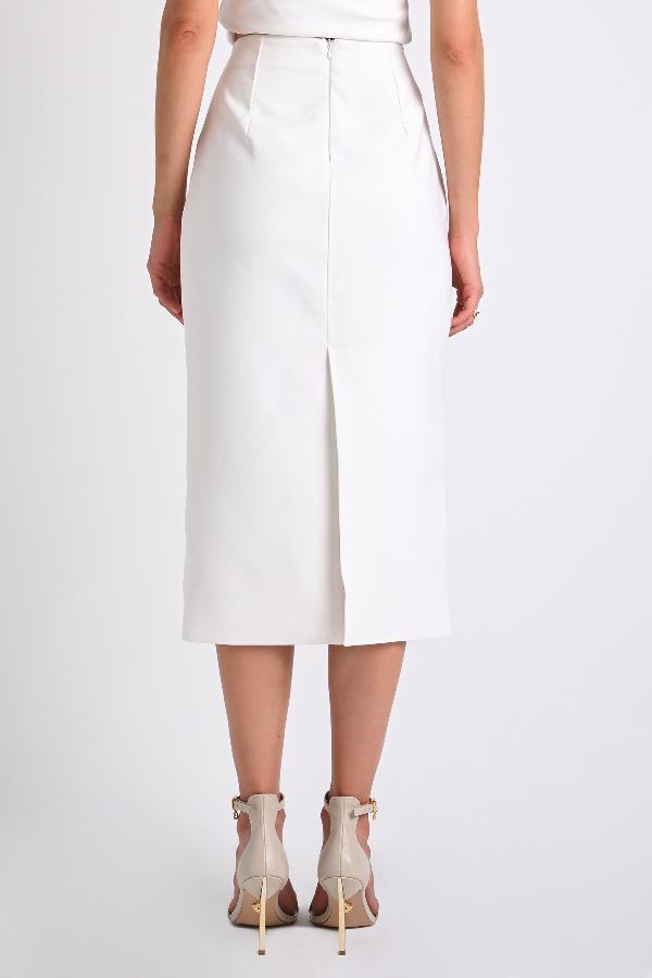 FALDA CLASICA BLANCA CS