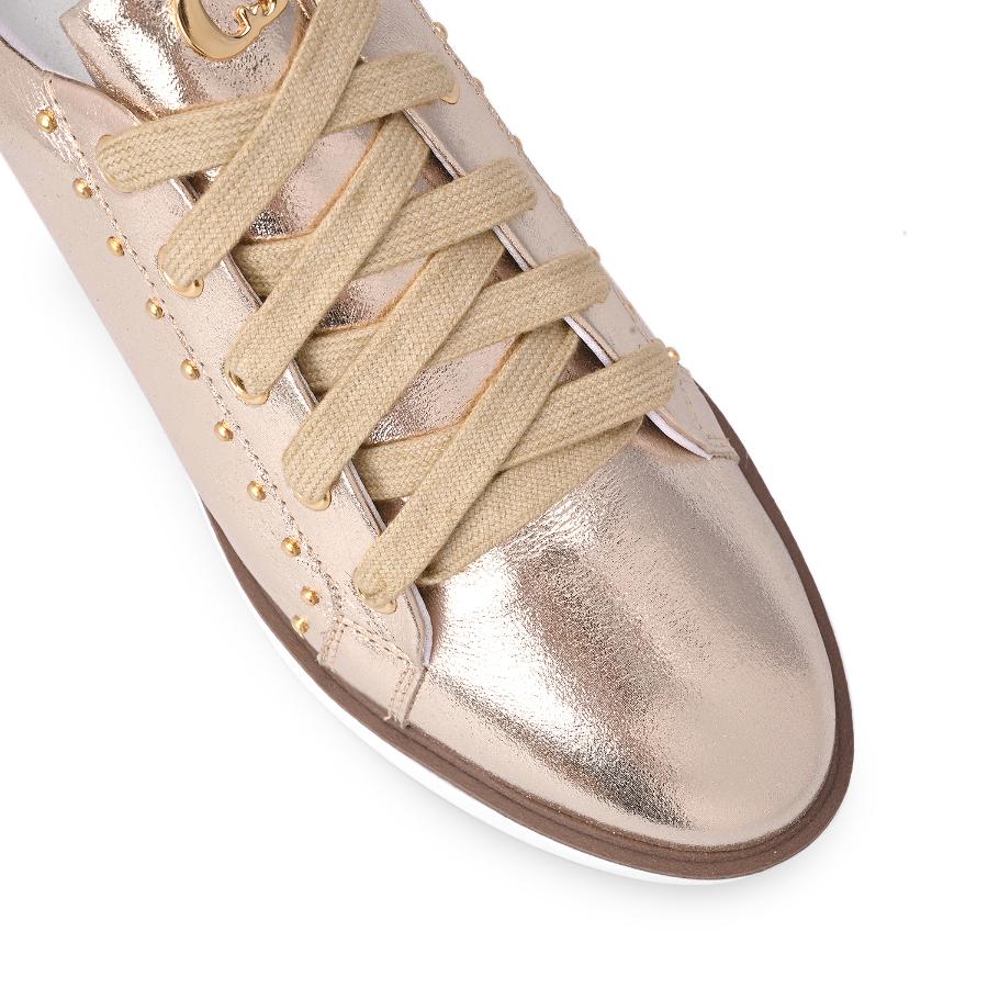 ZAPATILLA DORADA CON TERRAPLEN