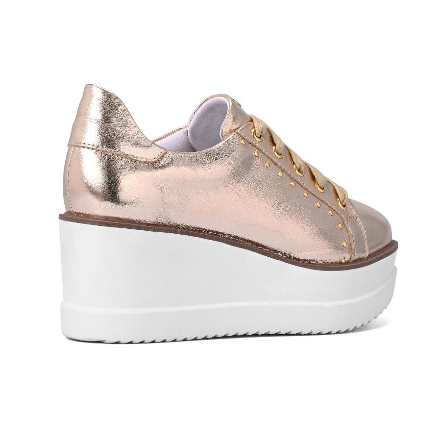 ZAPATILLA DORADA CON TERRAPLEN