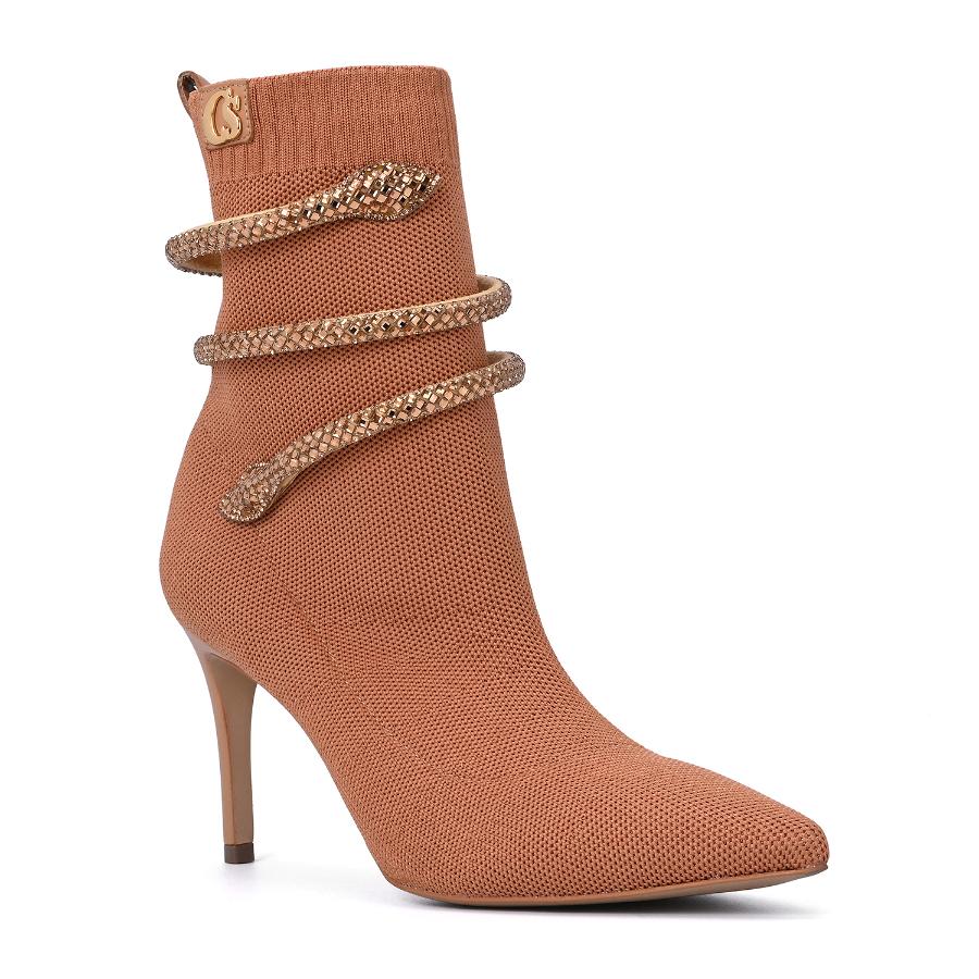 BOTA NUDE  CON PULSERA DE SERPIENTE