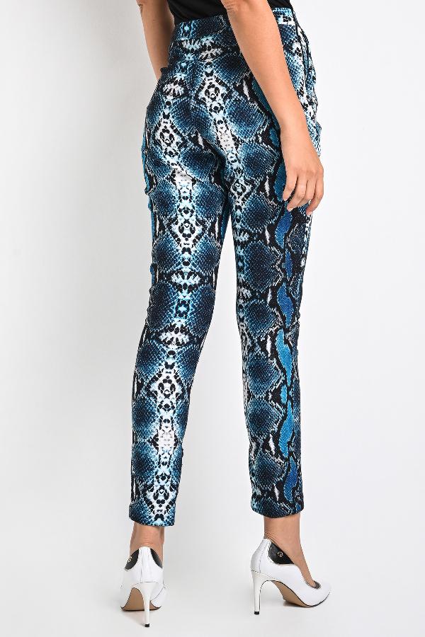 PANTALON PRINT AZUL