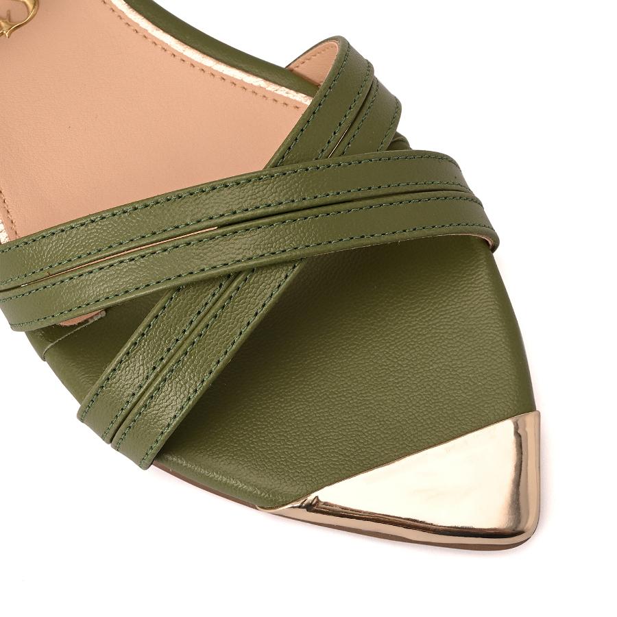 SANDALIA FLAT VERDE