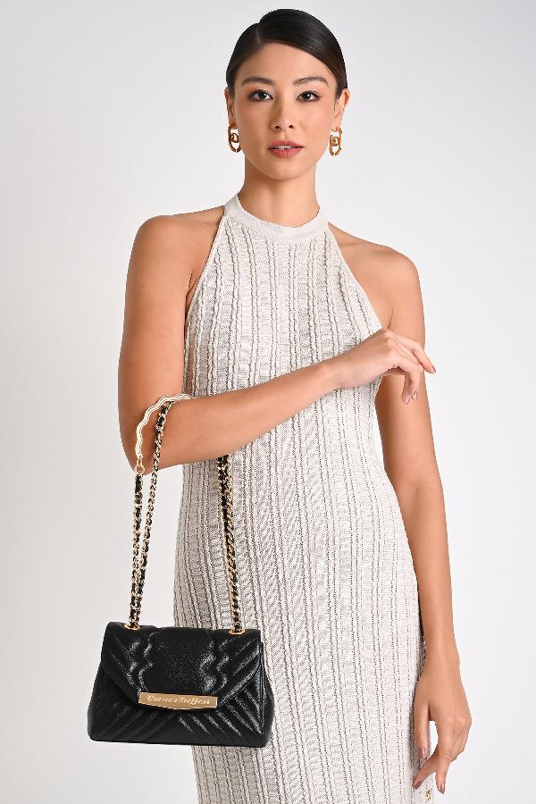 CARTERA QUILTED BAG CON TEXTURA