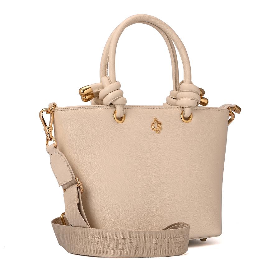 SHOPPING BAG OFF WHITE