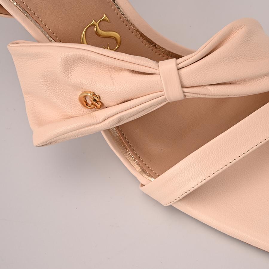 SANDALIA ROSA CON LAZO CS