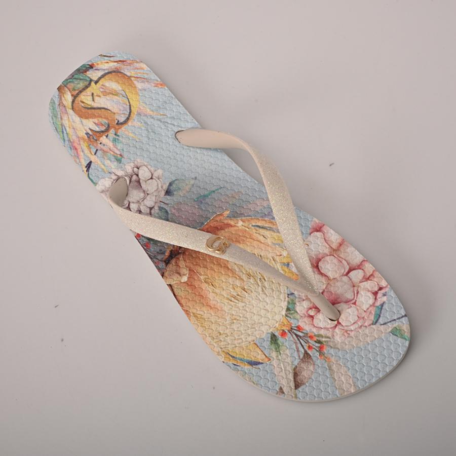 CHALA CON ESTAMPADO DE FLORES