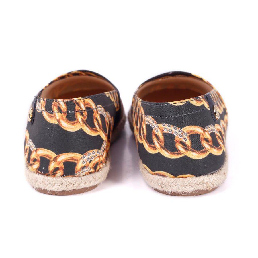 ALPARGATA CON ESTAMPADO DE CADENAS