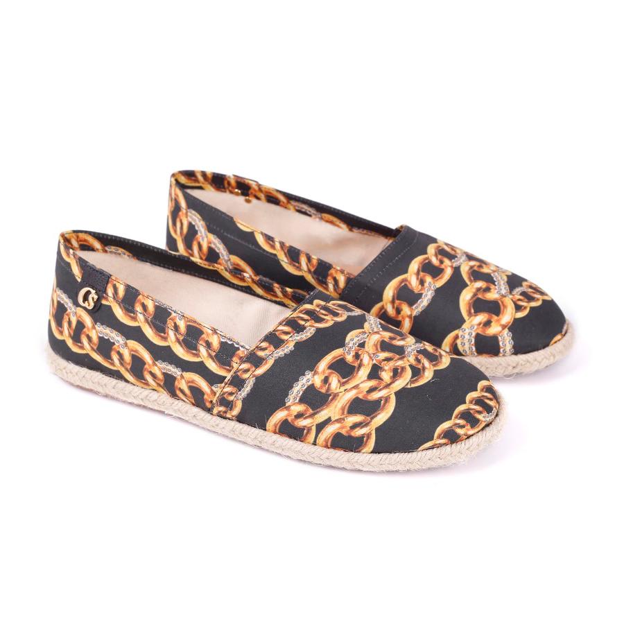 ALPARGATA CON ESTAMPADO DE CADENAS