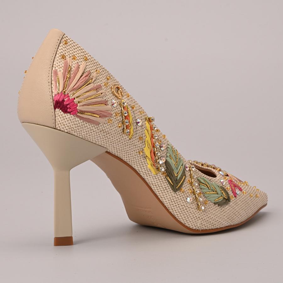 STILETTO COLORIDO CON BRILLO