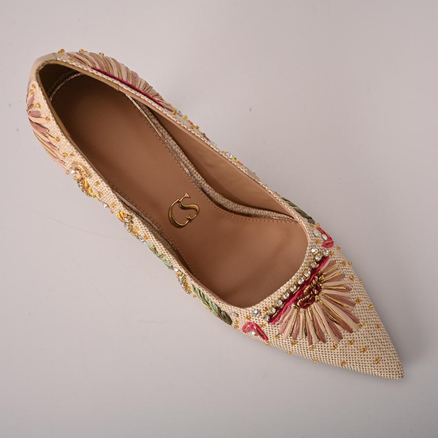 STILETTO COLORIDO CON BRILLO