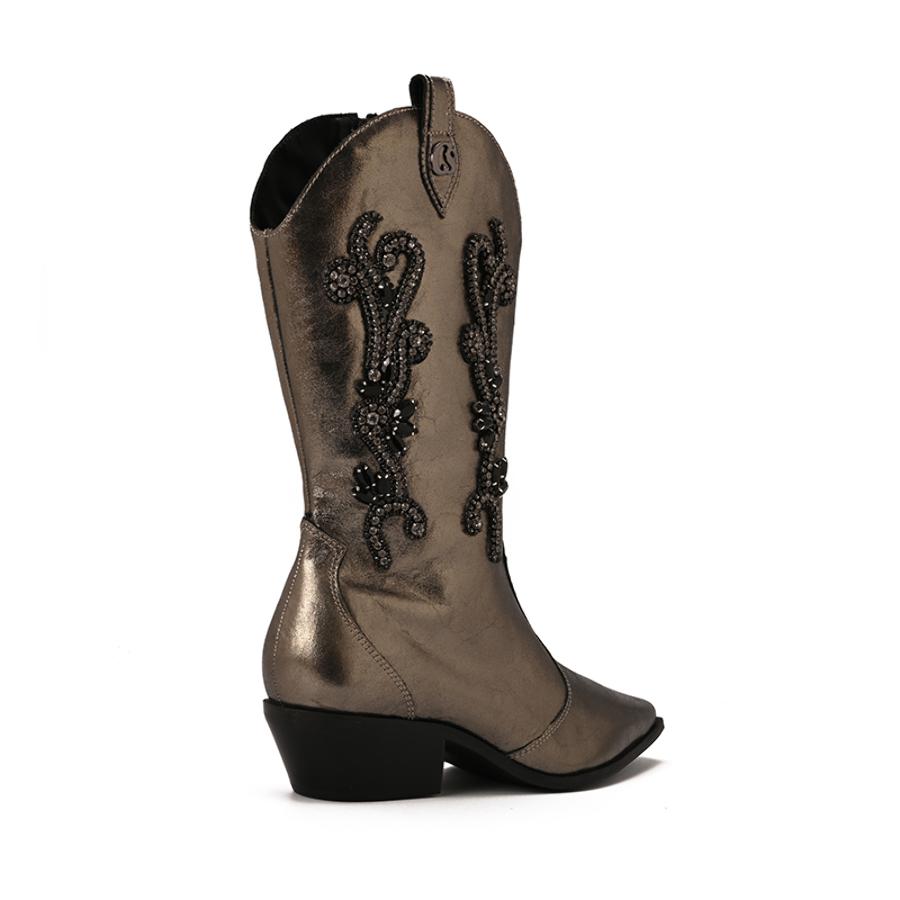 BOTA GRAFITO CON BRILLO