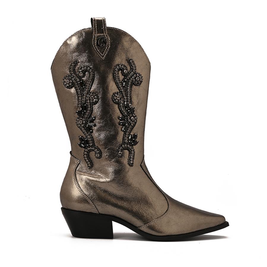 BOTA GRAFITO CON BRILLO