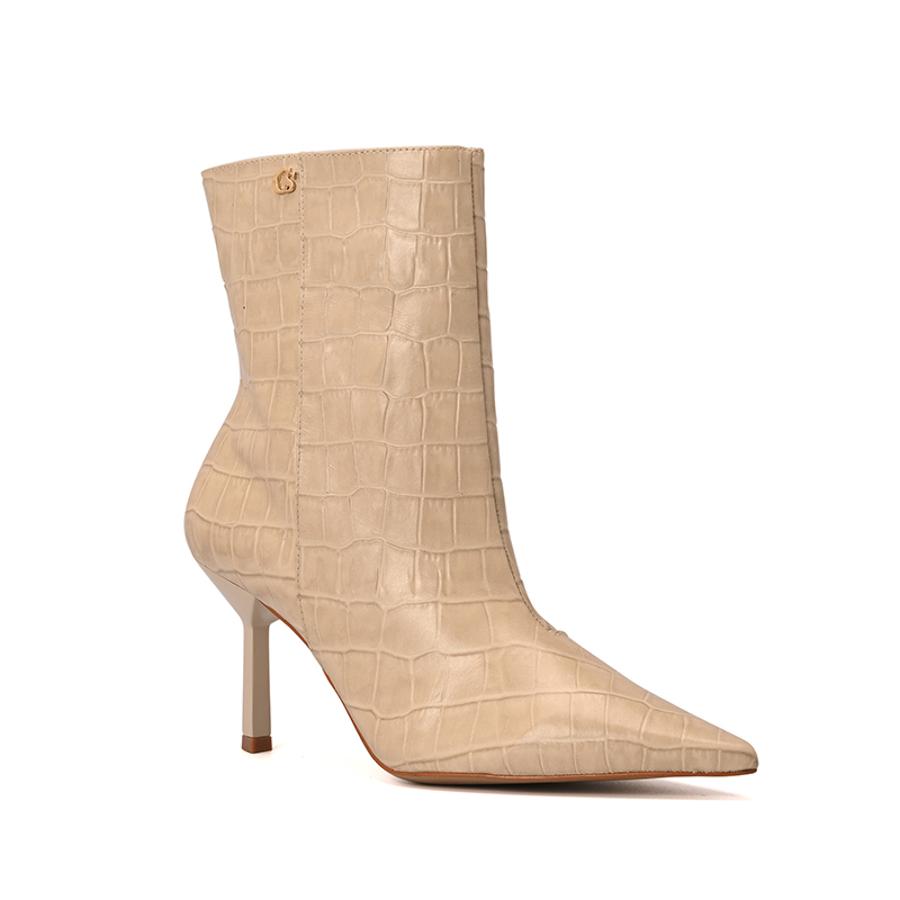 BOTA OFF WHITE TEXTURIZADA CON PULSERA