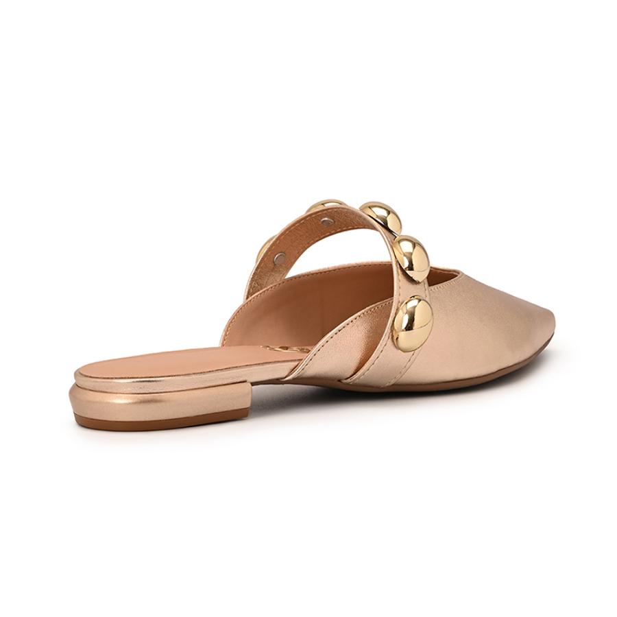 BALLERINA DORADA CON TACHAS