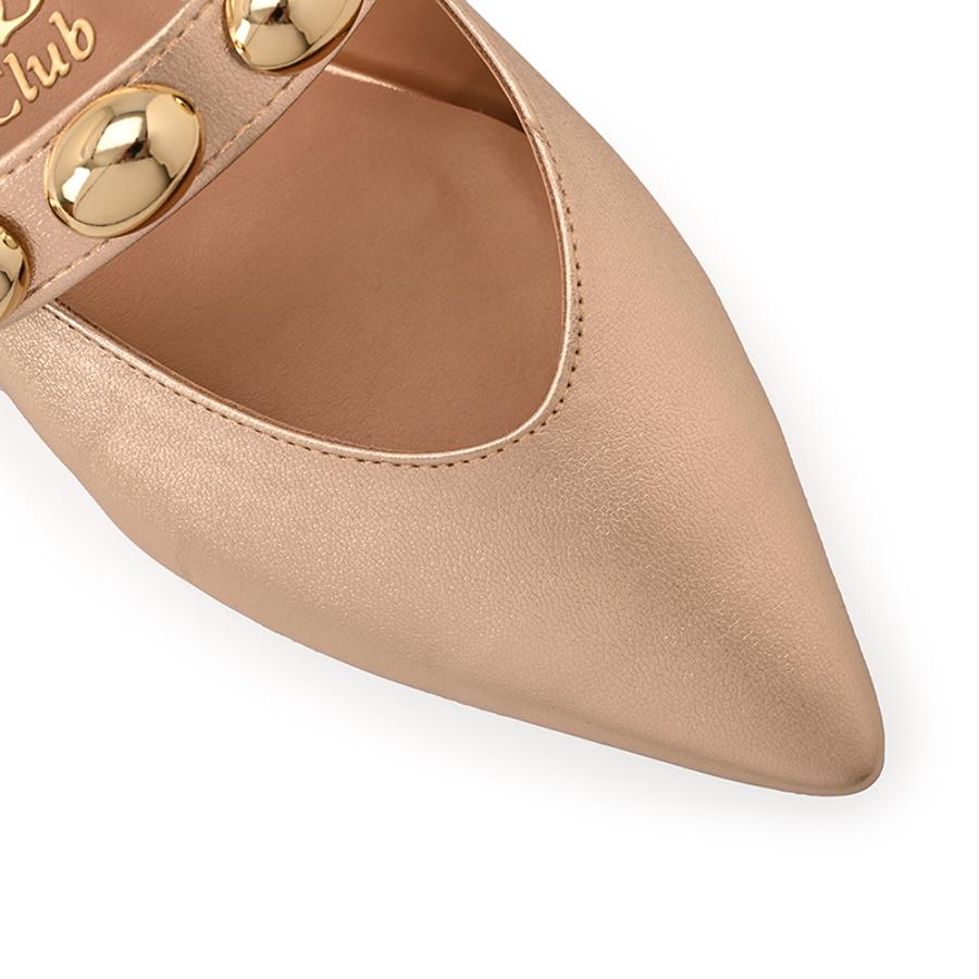 BALLERINA DORADA CON TACHAS