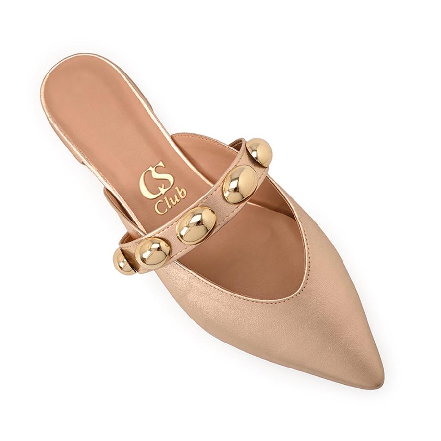 BALLERINA DORADA CON TACHAS