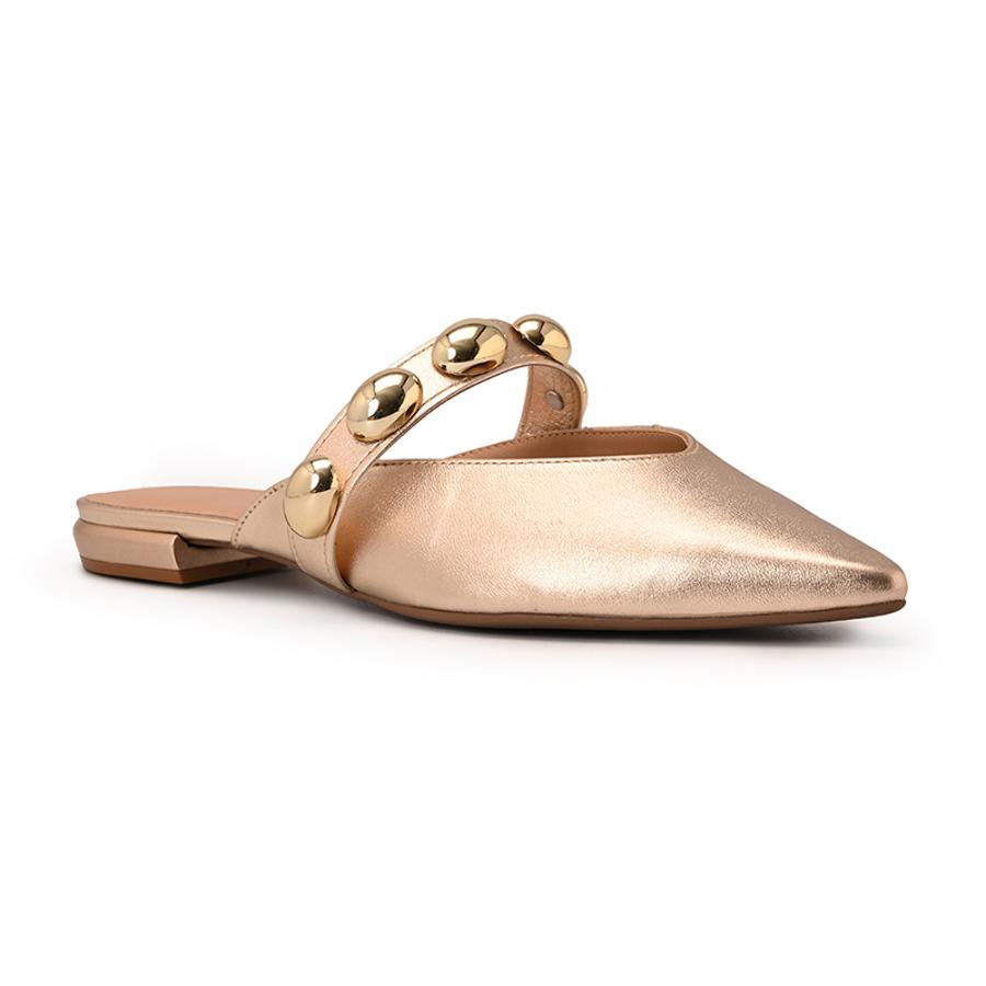 BALLERINA DORADA CON TACHAS